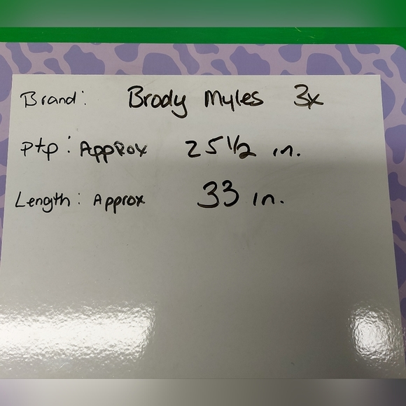 Body Myles Tunic Shirt 2X - Picture 4 of 4